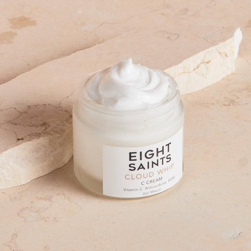 Eight Saints Skincare Cloud Whip Vitamin C Face Moisturizer Day Cream, Natural and Organic Face Cream For Women, Anti Aging Cream For Face To Reduce Fine Lines and Wrinkles, 2 Ounces