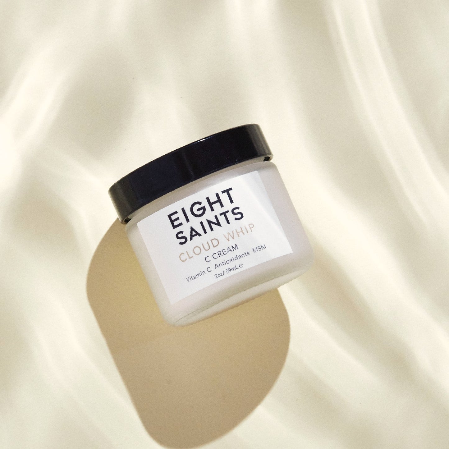 Eight Saints Skincare Cloud Whip Vitamin C Face Moisturizer Day Cream, Natural and Organic Face Cream For Women, Anti Aging Cream For Face To Reduce Fine Lines and Wrinkles, 2 Ounces