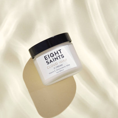 Eight Saints Skincare Cloud Whip Vitamin C Face Moisturizer Day Cream, Natural and Organic Face Cream For Women, Anti Aging Cream For Face To Reduce Fine Lines and Wrinkles, 2 Ounces
