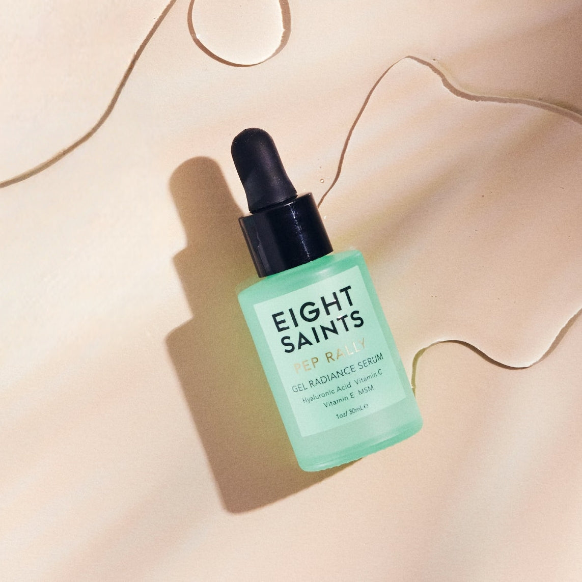 Eight Saints Skincare Pure Hyaluronic Acid Serum for Face Plumping, Natural and Organic Vitamin C Face Serum with Vitamin E for Fine Lines, Reduces Wrinkles, Firming, Hydrating, Anti-Aging, 1 Oz